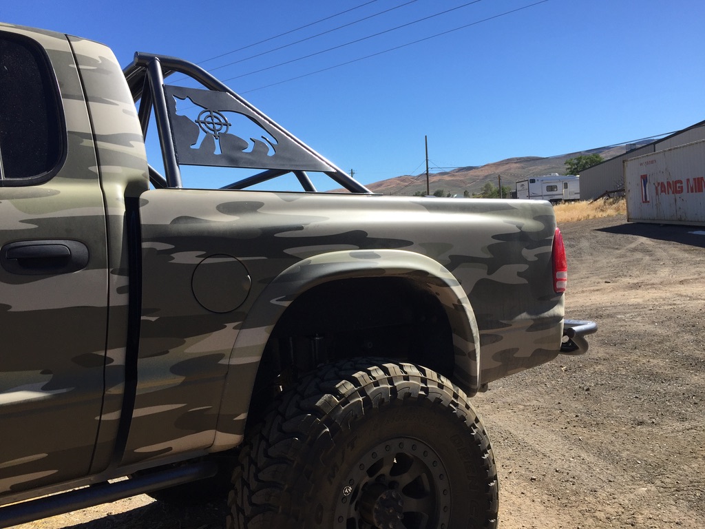 Ornamental steel and custom vehicle fabrication by CC Welding — plate-cut art, bumpers, bed cages and grille guards (photo 72 of 81)