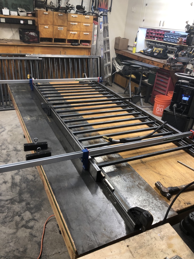 Custom railing and balustrade fabrication by CC Welding — stone-step handrails, cable rail and picket panels for Tahoe homes (photo 50 of 152)