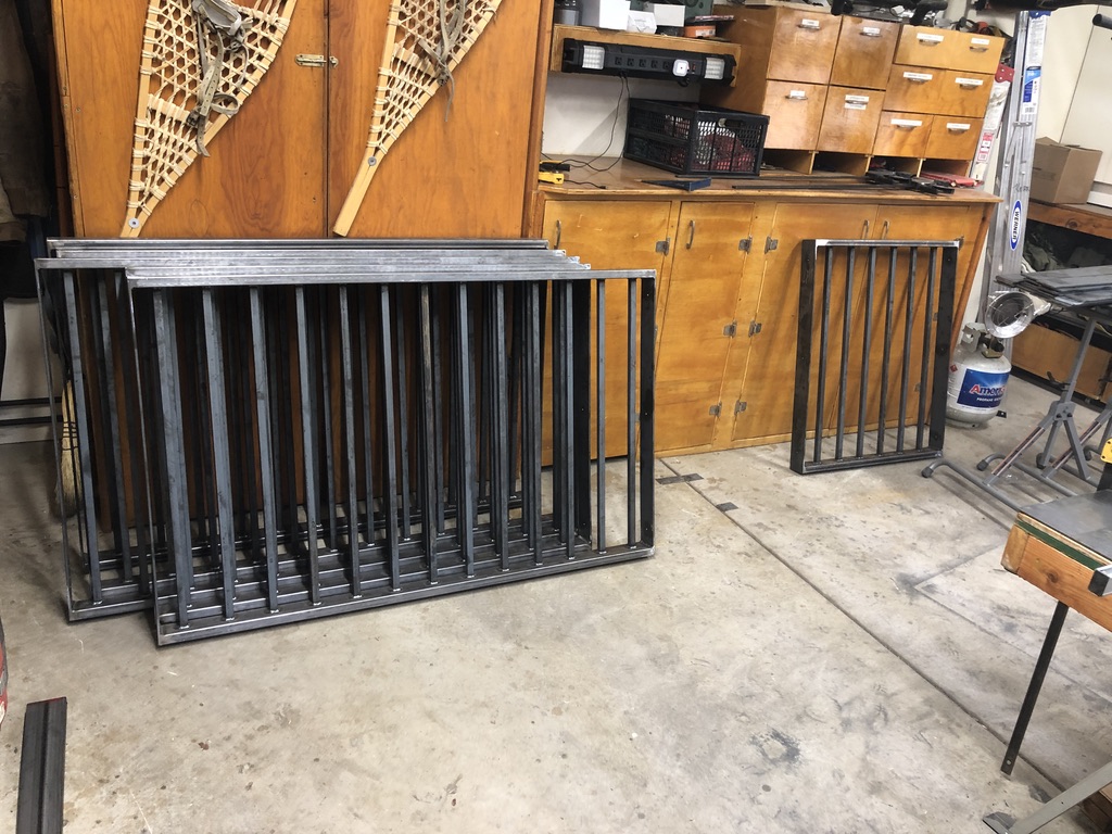 Custom railing and balustrade fabrication by CC Welding — stone-step handrails, cable rail and picket panels for Tahoe homes (photo 55 of 152)