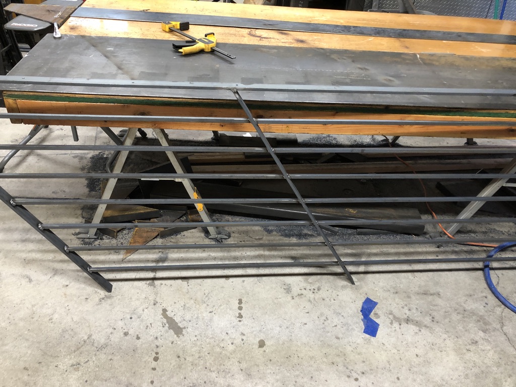 Custom railing and balustrade fabrication by CC Welding — stone-step handrails, cable rail and picket panels for Tahoe homes (photo 111 of 152)