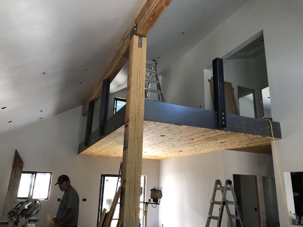 Custom railing and balustrade fabrication by CC Welding — stone-step handrails, cable rail and picket panels for Tahoe homes (photo 125 of 152)
