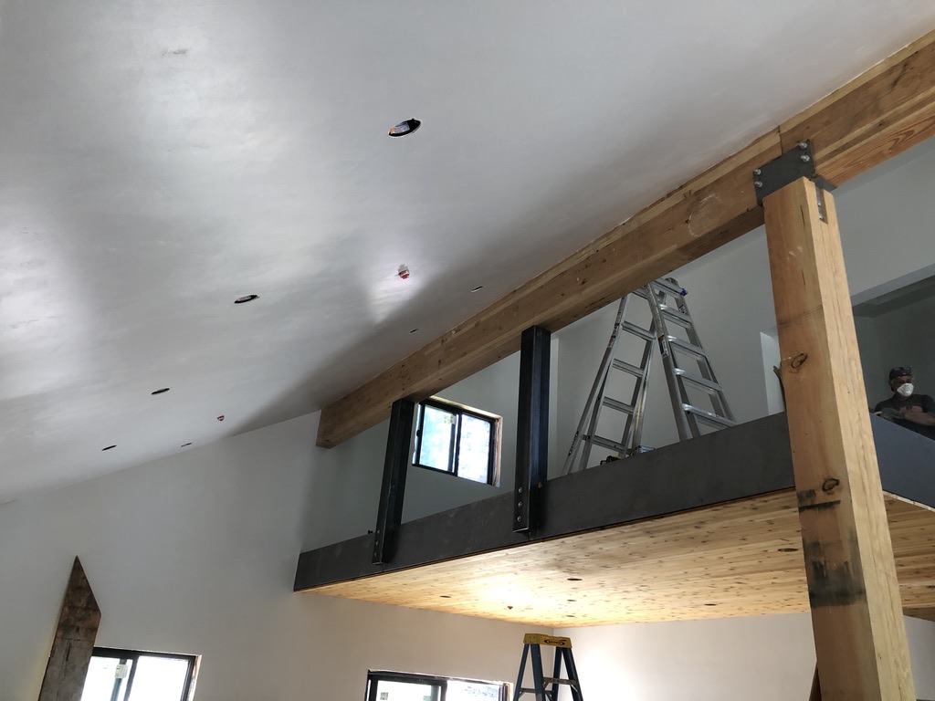 Custom railing and balustrade fabrication by CC Welding — stone-step handrails, cable rail and picket panels for Tahoe homes (photo 128 of 152)
