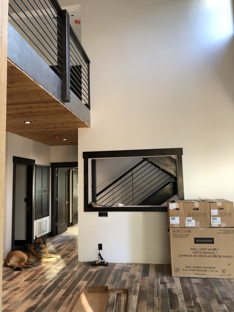 Custom railing and balustrade fabrication by CC Welding — stone-step handrails, cable rail and picket panels for Tahoe homes (photo 149 of 152)