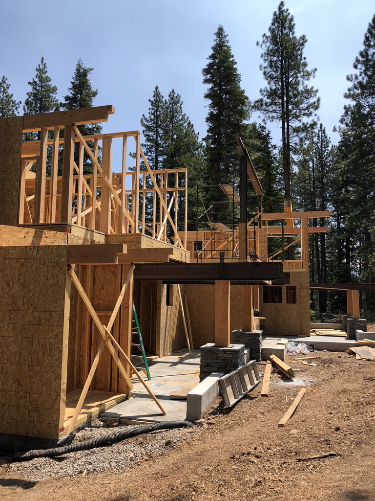 Structural steel fabrication by CC Welding — beams, columns, base plates and stair stringers for Tahoe projects (photo 6 of 68)