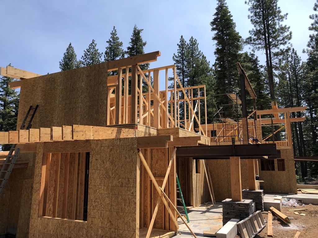 Structural steel fabrication by CC Welding — beams, columns, base plates and stair stringers for Tahoe projects (photo 8 of 68)