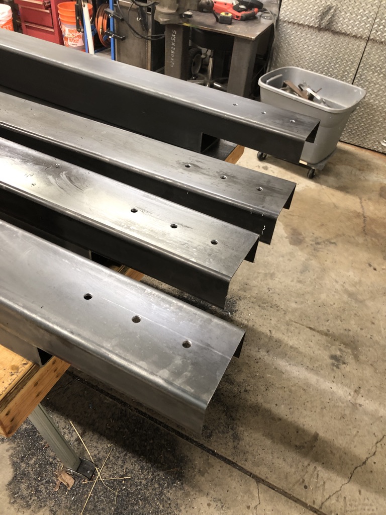 Structural steel fabrication by CC Welding — beams, columns, base plates and stair stringers for Tahoe projects (photo 32 of 68)