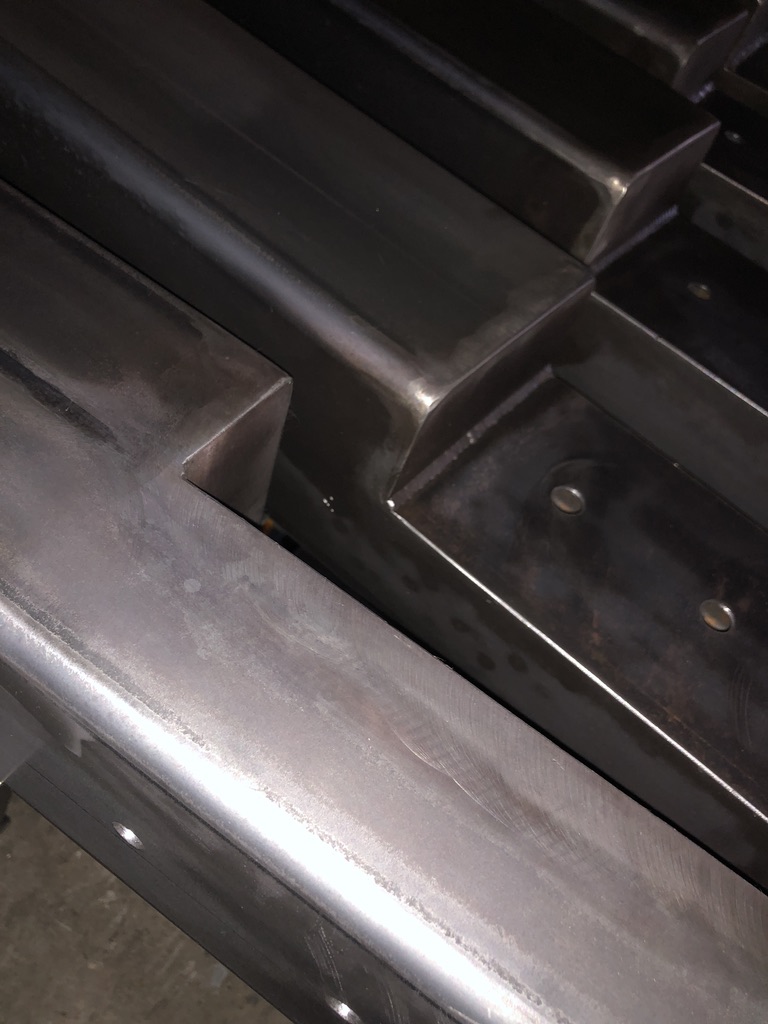 Structural steel fabrication by CC Welding — beams, columns, base plates and stair stringers for Tahoe projects (photo 65 of 68)