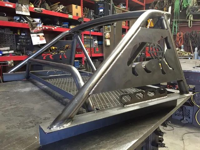 Ornamental steel and custom vehicle fabrication by CC Welding — plate-cut art, bumpers, bed cages and grille guards (photo 14 of 81)