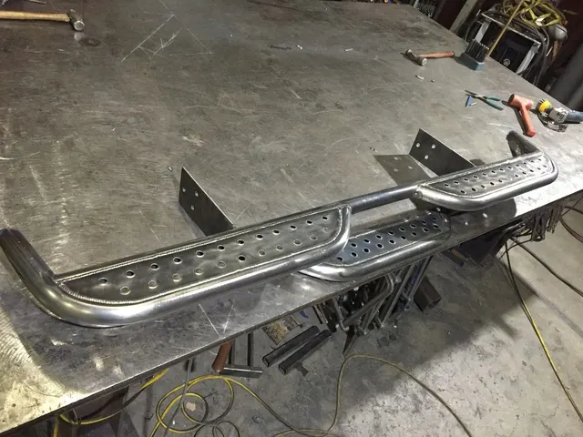 Ornamental steel and custom vehicle fabrication by CC Welding — plate-cut art, bumpers, bed cages and grille guards (photo 25 of 81)