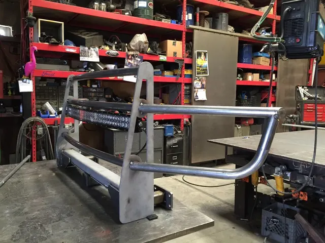 Ornamental steel and custom vehicle fabrication by CC Welding — plate-cut art, bumpers, bed cages and grille guards (photo 47 of 81)